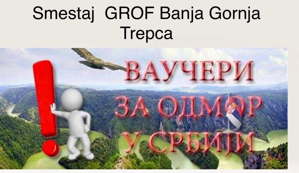 Banja Gornja Trepca-Smestaj Grof Exterior photo